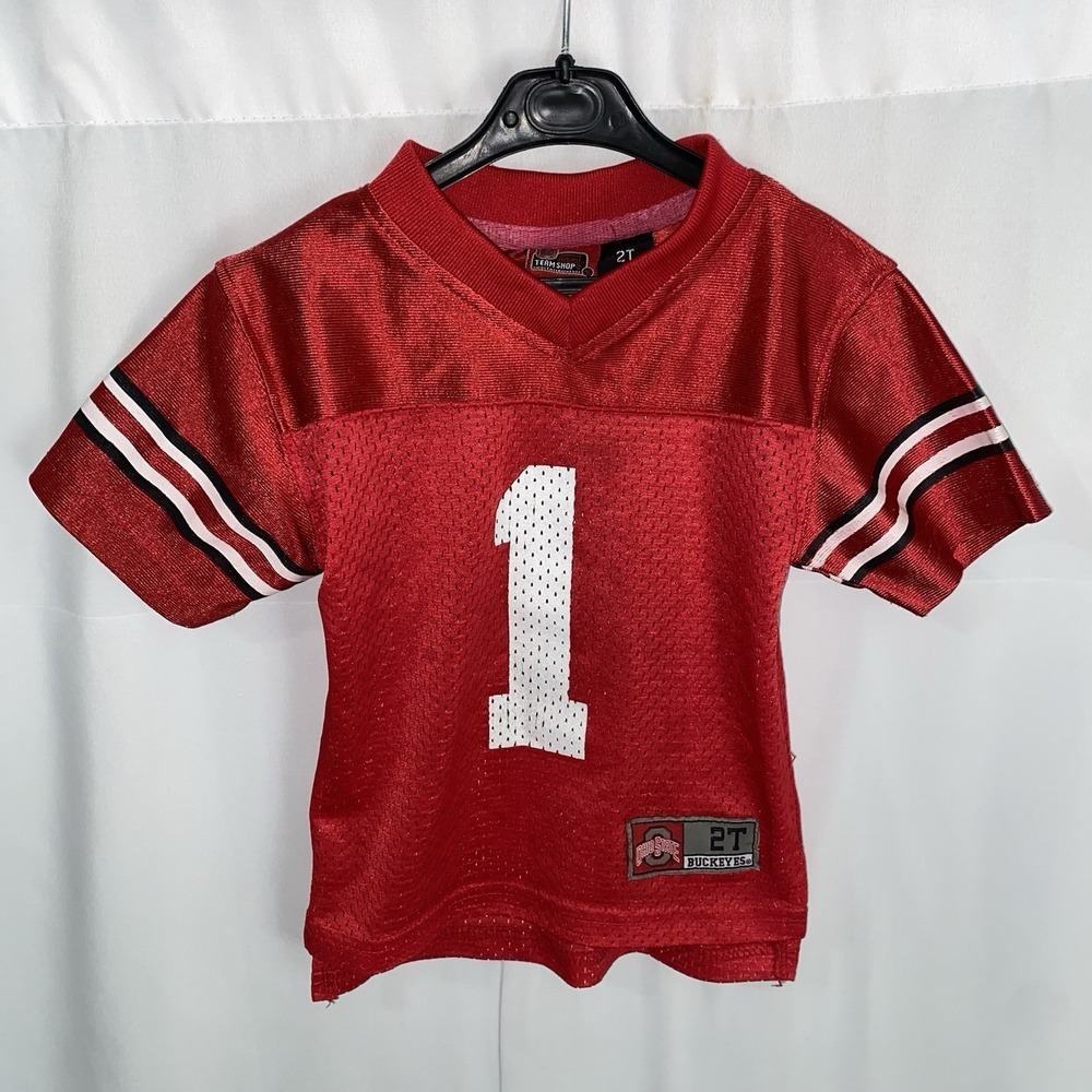 Ohio State Buckeyes #1 Toddler Football Jersey Size 2T